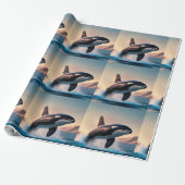 Orca Cadeaupapier (Uitgerold)