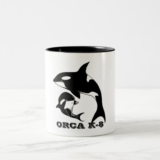 Orca Coffee Mok (Center)