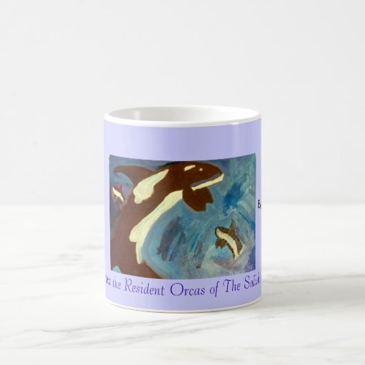 Orca Dreams Coffee Mok (Center)