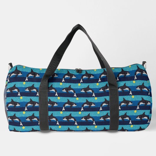 Orca - Duffel Tas (Achterkant)