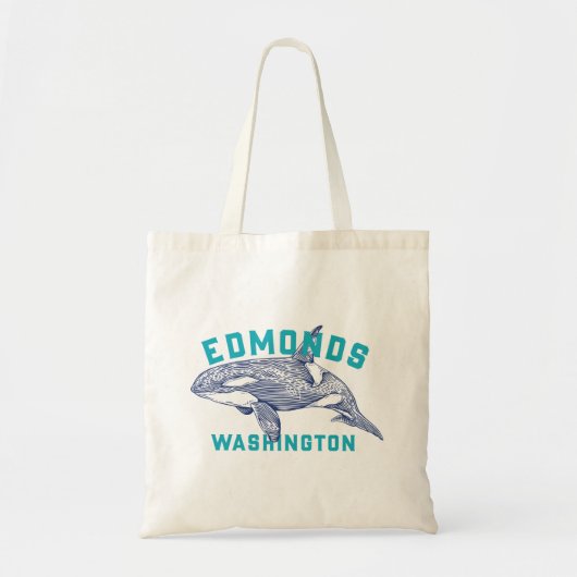 Orca - Edmonds, Washington Tote Bag (Voorkant)