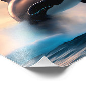 Orca Foto Afdruk (Hoek)