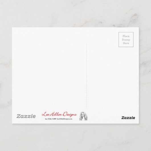 Orca Freedom Art Briefkaart (Achterkant)