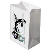Orca Freedom Art Gift Bag Medium Cadeauzakje (Achterkant Gekanteld)
