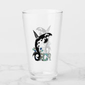 Orca Freedom Art Glass Cup Glas (Voorkant)