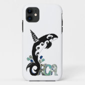 Orca Freedom Art Hoesje-Mate iPhone Case (Achterkant)