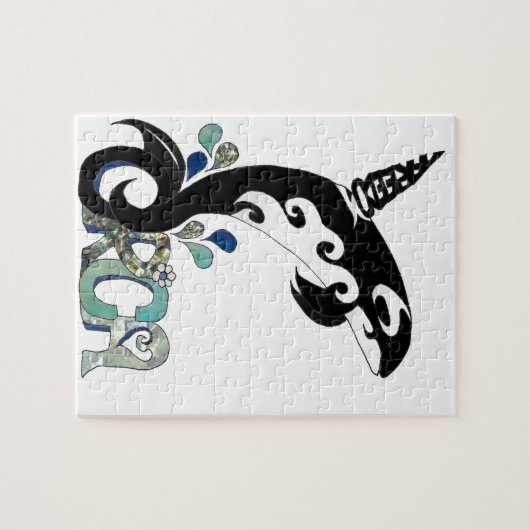 Orca Freedom Art Legpuzzel (Horizontaal)