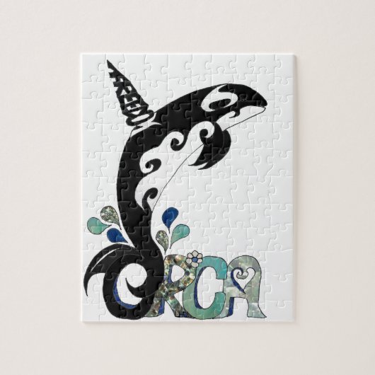 Orca Freedom Art Legpuzzel (Verticaal)