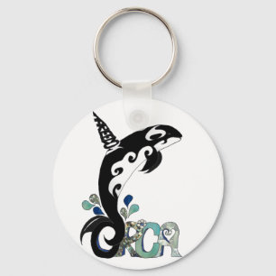 Orca Freedom Art Sleutelhanger