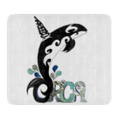 Orca Freedom Art Snijplank (Voorkant)