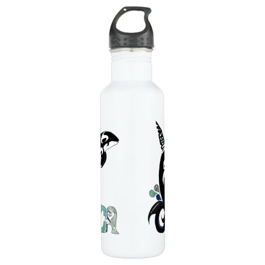 Orca Freedom Art Water Bottle Waterfles (Voorkant)
