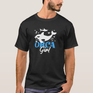 Orca Grafisch Voor Vrouwen Meisjes Kinderen Walvis T-shirt