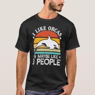 Orca Graphic voor vrouwelijke Mannen Kinder walvis T-shirt
