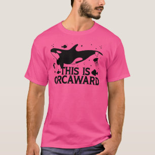 Orca Graphic voor vrouwelijke Mannen Kinder walvis T-shirt