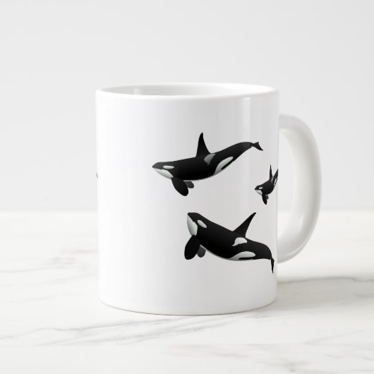 Orca Grote Koffiekop (Voorkant rechts)