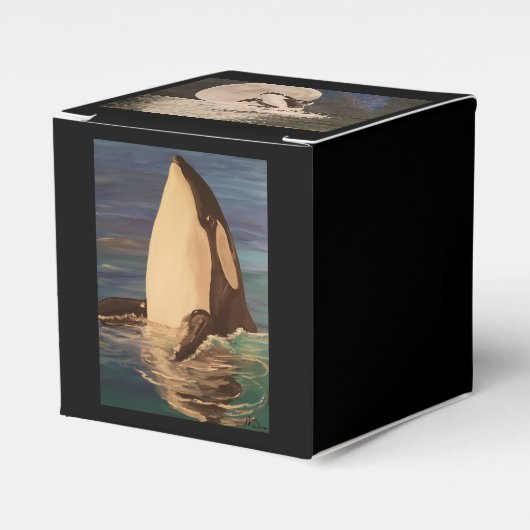 Orca-gunstdoos Bedankdoosjes (Voorkant Zijde)