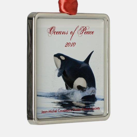 Orca Holiday Ornament 2010 (Rechts)