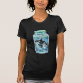 Orca in de pot t-shirt (Voorkant)
