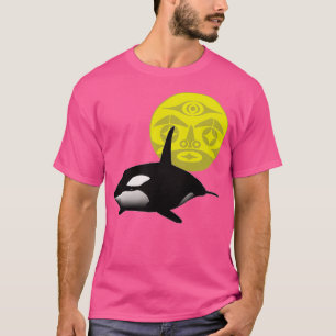 Orca in de zon t-shirt