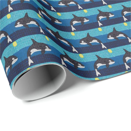 Orca - Inpakpapier (Rol Hoek)