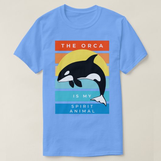 Orca is mijn gedistilleerde dier 1 t-shirt (Design voorkant)