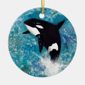 Orca Keramisch Ornament (Voorkant)