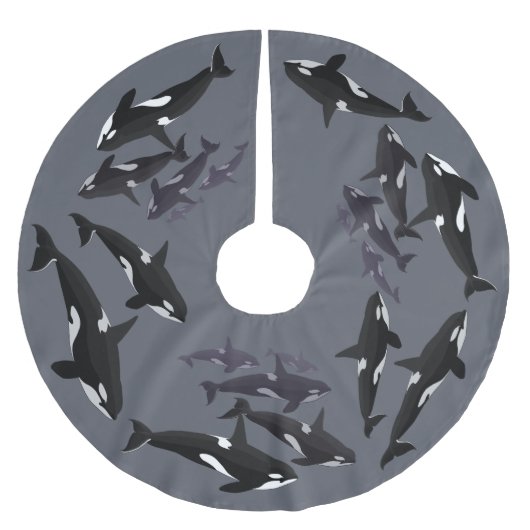 Orca kerstboomrok - olieramp kerstboom rok (Voorkant)