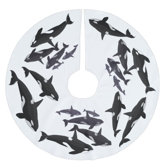 Orca kerstboomrok - olieramp kerstboom rok (Voorkant)