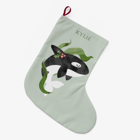 Orca Kerstmis Grote Kerstsok (Voorkant (Hangend))