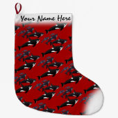 Orca Kerststaart Aangepersonaliseerde tankwalvis Grote Kerstsok (Voorkant)