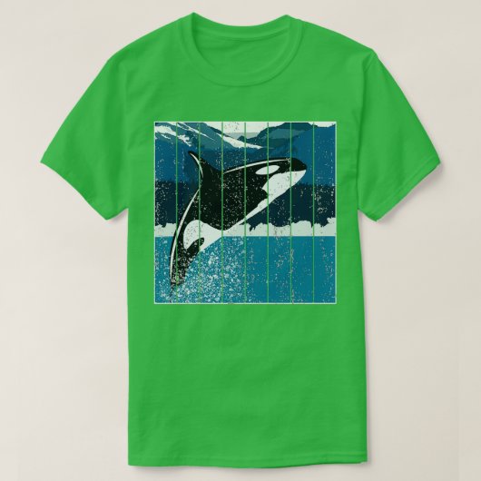 Orca Killer Whale 11 T-shirt (Design voorkant)