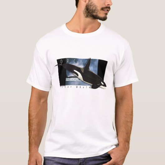 Orca, Killer Whale art T-Shirt (Voorkant)