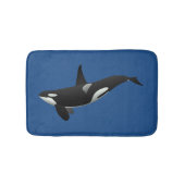 Orca Killer Whale Bath Mat (Voorkant)