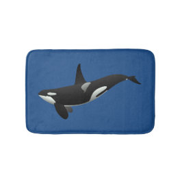 Orca Killer Whale Bath Mat
