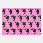 Orca Killer Whale Birthday Inpakpapier Vel (Voorkant 3)