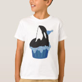  orca Killer Whale Birthday  T-shirt (Voorkant)