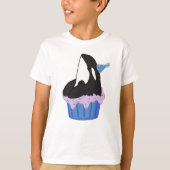orca Killer Whale Birthday T-shirt (Voorkant)