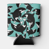 Orca Killer Whale Blikjeskoeler (Voorkant)