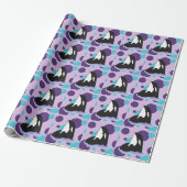 Orca Killer Whale Cadeaupapier (Uitgerold)