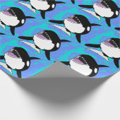 Orca Killer Whale Cadeaupapier (Hoek)
