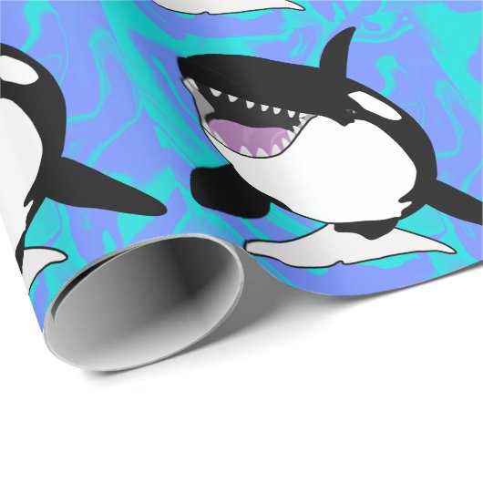 Orca Killer Whale Cadeaupapier (Rol Hoek)