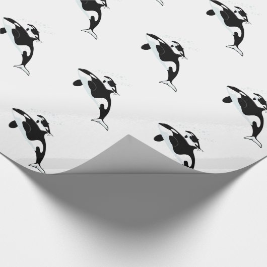 Orca Killer Whale Cadeaupapier (Hoek)