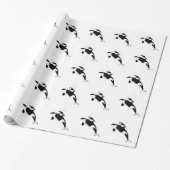 Orca Killer Whale Cadeaupapier (Uitgerold)