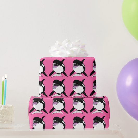 Orca Killer Whale Cadeaupapier (Feestgeschenken)
