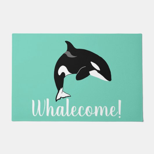 Orca Killer Whale Deurmat (Voorkant)