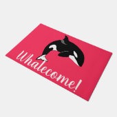 Orca Killer Whale Deurmat (Schuin)