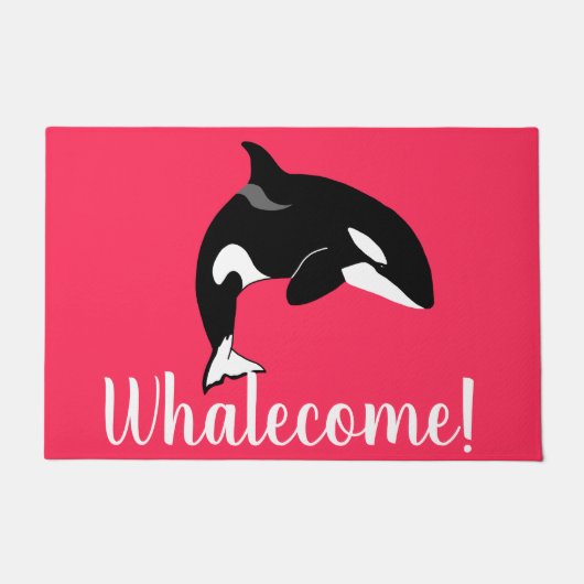 Orca Killer Whale Deurmat (Voorkant)