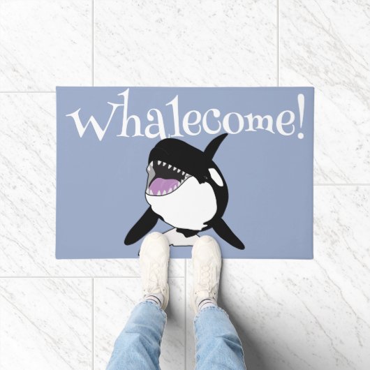 Orca Killer Whale Deurmat (Binnen)