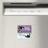 Orca Killer Whale Dirty/Clean Magneet (Insitu (Vaatwasser))
