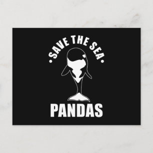 Orca Killer Whale Funny Gezegde Briefkaart